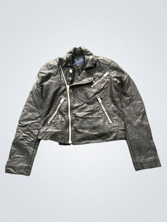 American Eagle Faux Leather Moto Jacket