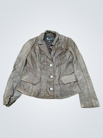Bayside Women's Brown Leather Jacket