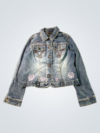 Style & Co. Veste en denim petite