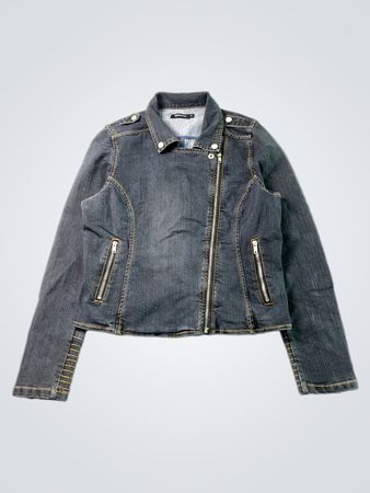 KappAhl Veste en jean motard