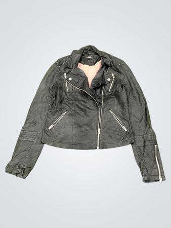 Veste moto en simili cuir ONLY