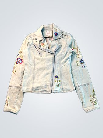 Candie's Giacca di jeans ricamata