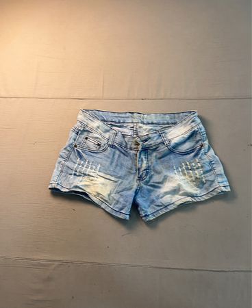 Shorts en jean bleu