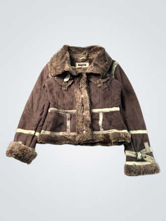 Specchio Woman Kunstfell gefütterte Jacke