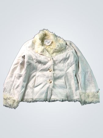 Coldwater Creek Kunstfellbesatzjacke