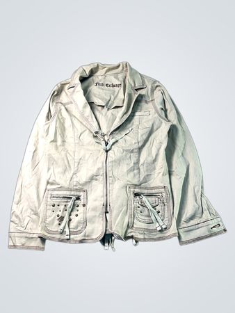 Frilli Exchange Women's Jacket with Lace-up Back