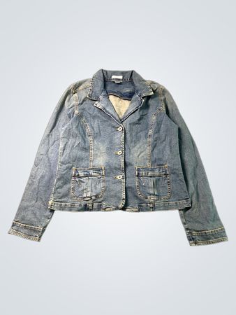 Veste en denim stretch pour femme Christopher & Banks