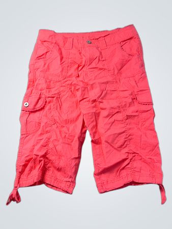 Arizona Jeans Co. Pink Cargo Capri-Shorts