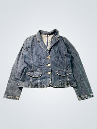 St. John's Bay Women's Denim Stretch Blazer