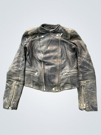 Trafaluc Authentic Leather バイカージャケット