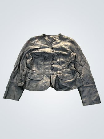 Marks & Spencer Autograph Black Leather Jacket