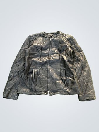 Classiques Entier キルティング フェイクレザー ジャケット