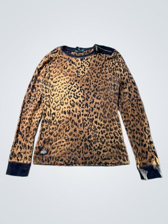 Ralph Lauren Jeans Co. Leopard-Print Langarmshirt