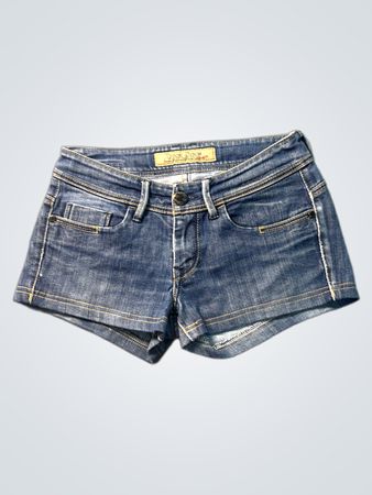 Tiffosi Denim Damen Blaue Jeans-Shorts