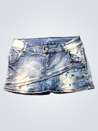 Denim Dream Damen Jeansrock in Blau