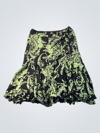 Lola P. Black & Green Paisley Rock