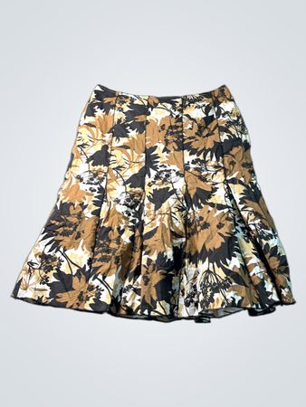 SIXTH SENSE Floral Falten-Midirock