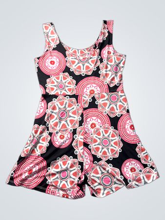 Mädchen-Overall mit Muster