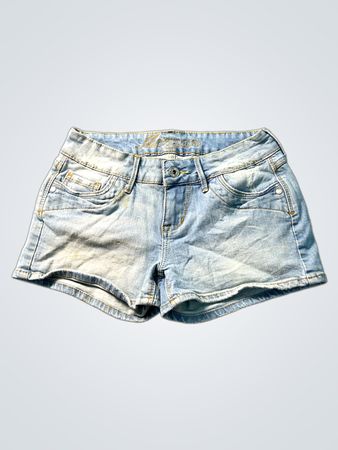 Morgan Damen Hellblaue Denim-Shorts
