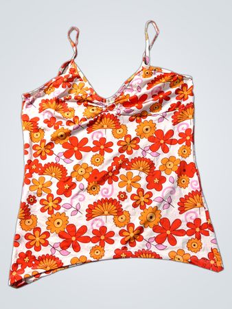 Floral Print Tank Top
