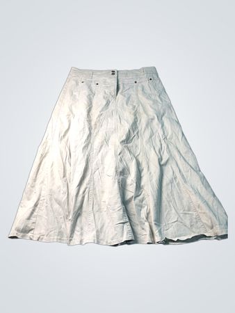Cato Damen Rock A-Linie Jeansrock Größe 12