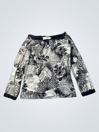Formula Joven Damen Langarmshirt mit Aufdruck