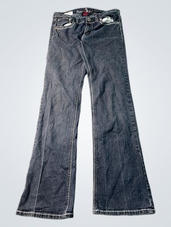 Sweet Jean Damen-Jeans mit ausgestelltem Bein