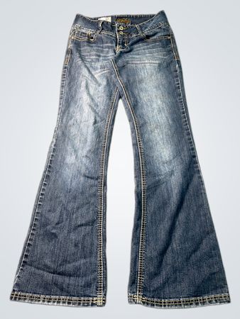 Vanity Damen Schlagjeans