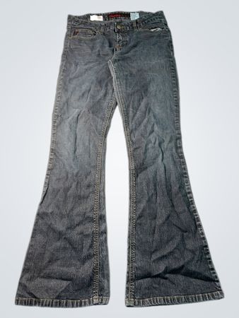 Mudd Damen Flared-Jeans