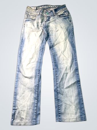 Ungebrandete Denim-Jeans mit Pailletten