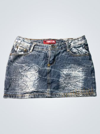 YONG FENG Denim Minirock