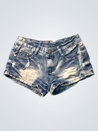 Distressed-Jeansshorts