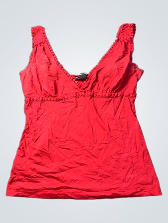 MN BASICS Rotes Tanktop