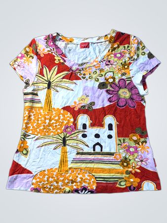 MODIN Damen T-Shirt mit Grafikdruck