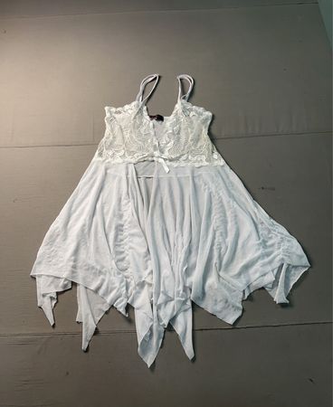 Avidlove White Lace Babydoll Dress