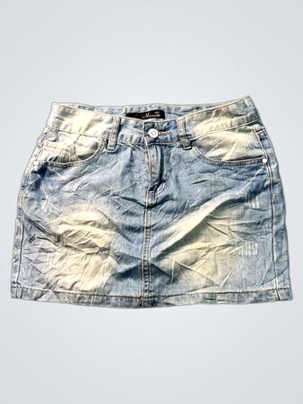 Mini Lai Jeansrock