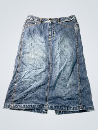 Ne-ce-sa Denim Maxi Rock