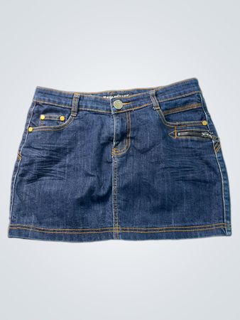 Rose player Collection Stil und Qualität Denim-Minirock