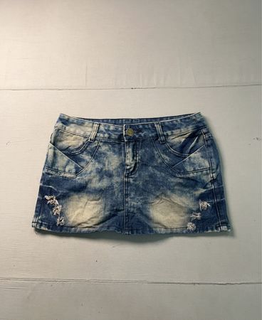 Denim-Minirock