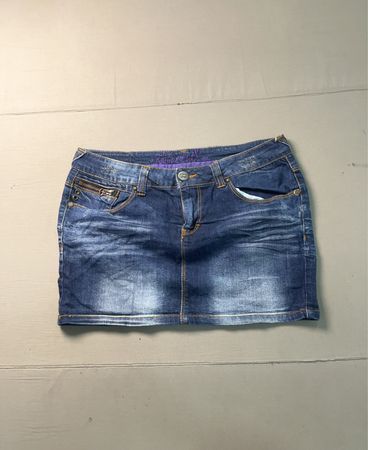 ONLY Damen Boyfriend Fit Jeansrock