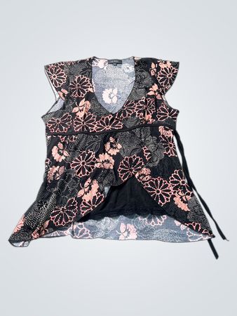 Kiabi Woman Ärmelloses Oberteil mit Blumenmuster