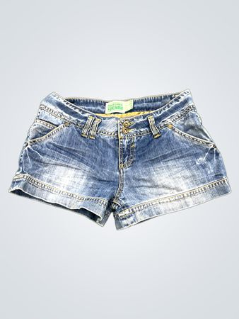 Bershka Denim Low-Rise Shorts