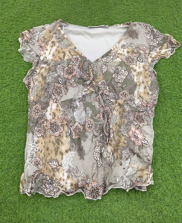 AUTONOMY CLASSIC Damen Top mit Blumenmuster