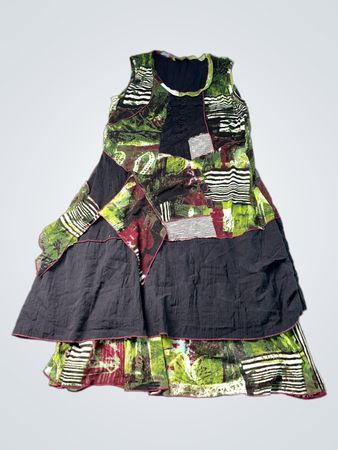 Cassis Collection Patchwork Kleid
