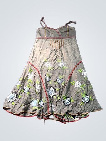 Desigual besticktes trägerloses Kleid