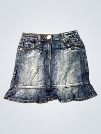 Beat Girls Denim Rüschenrock