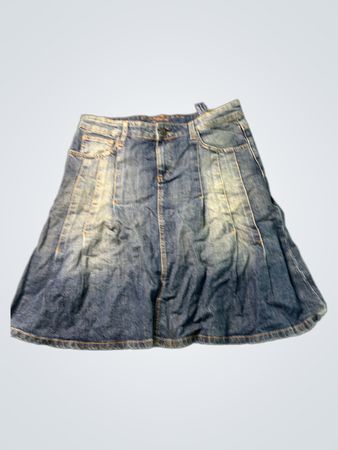Zara Woman Denim A-Linien-Rock