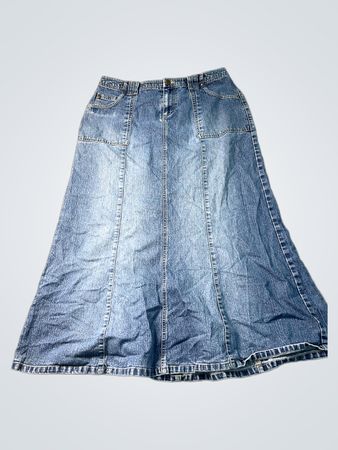 Cato Damen Jeans-Maxirock