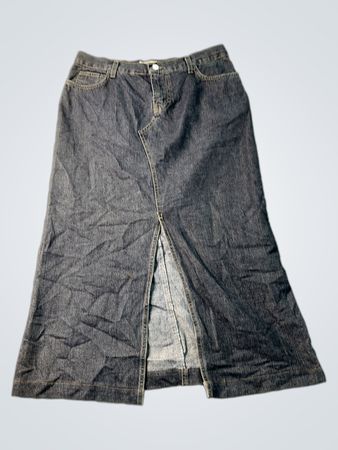 Label Damen-Jeansbekleidung Denim-Maxirock