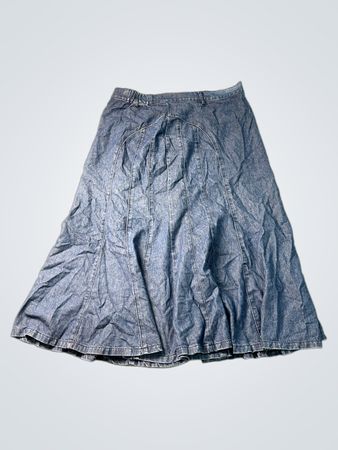 Klassischer Jeansrock